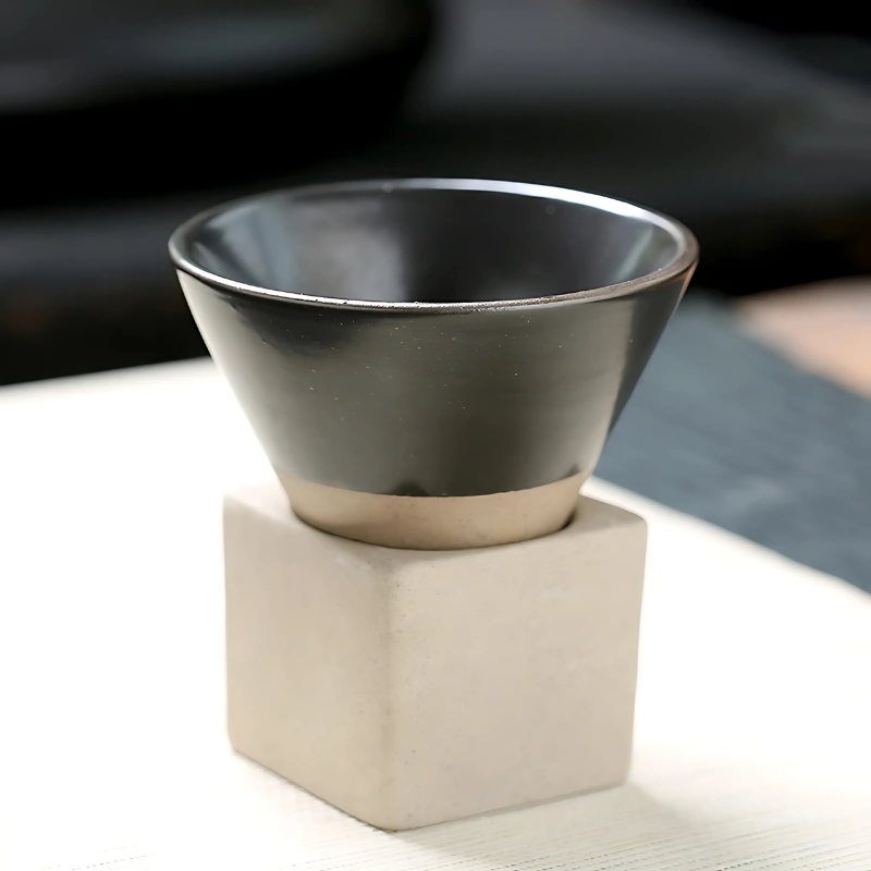 Traditionelles japanisches Kaffeetassen-Set 100ml Kleine Becher Duo