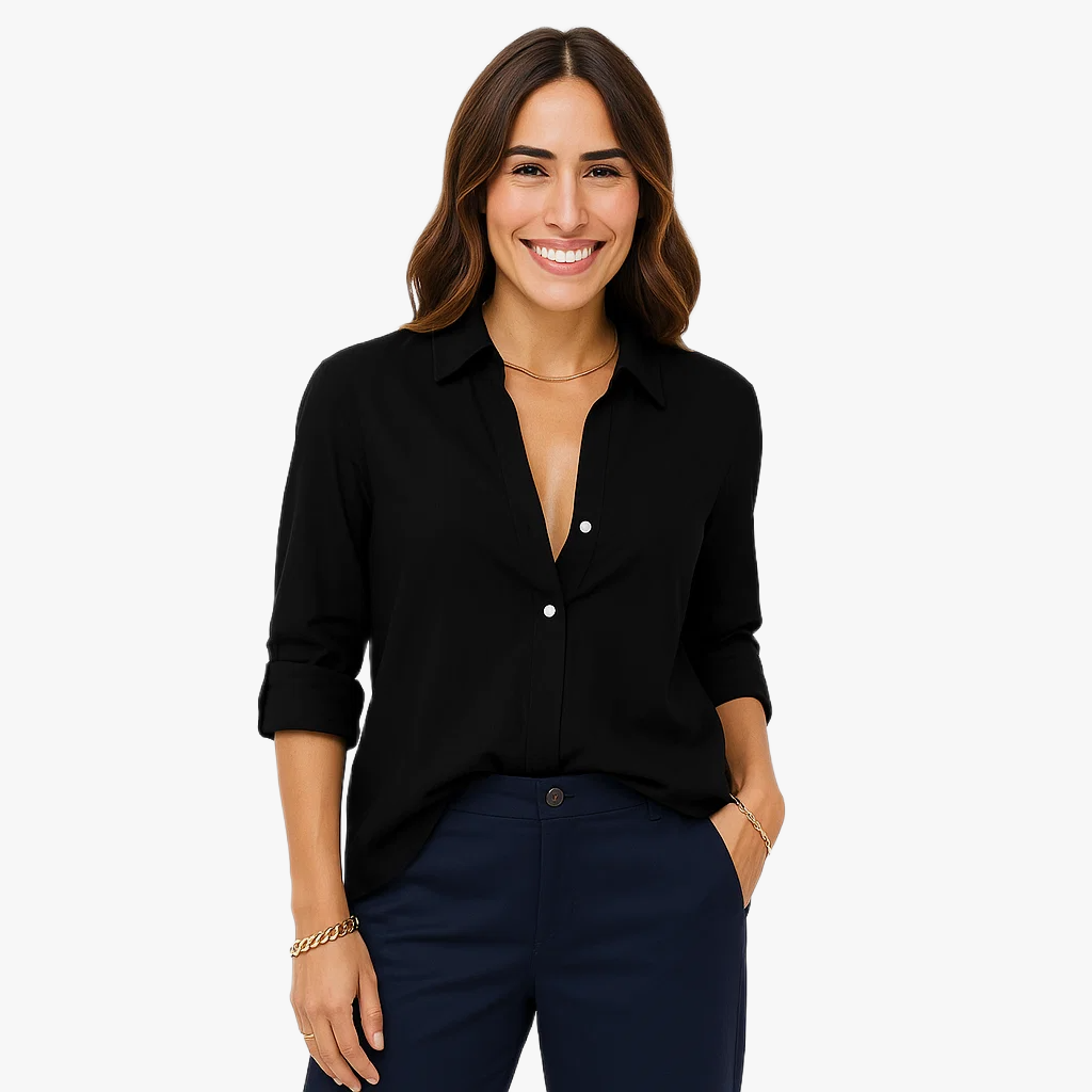 Elegant Long Sleeve Women's Blouse