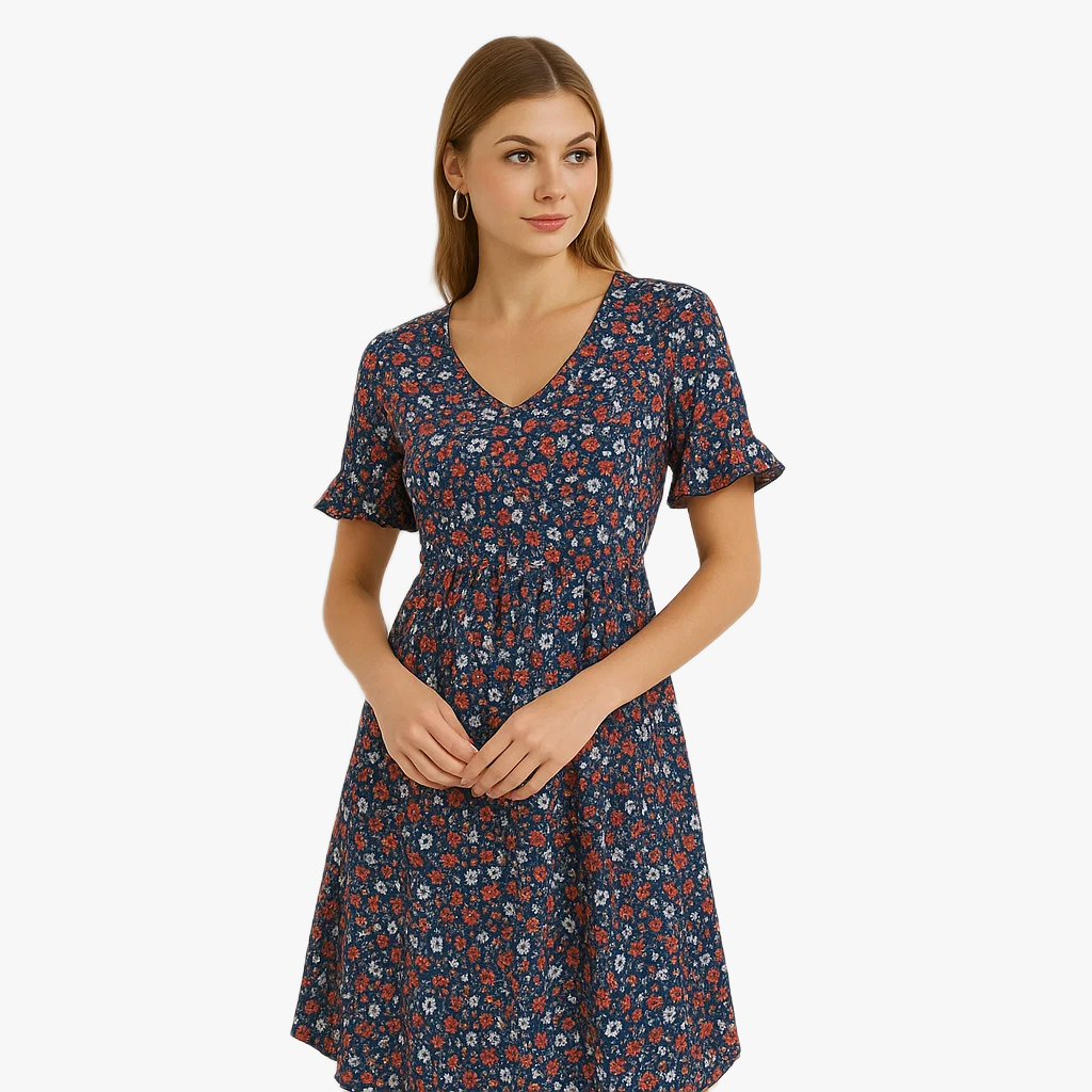 Floral Midi Dress for Stylish Summer Outings