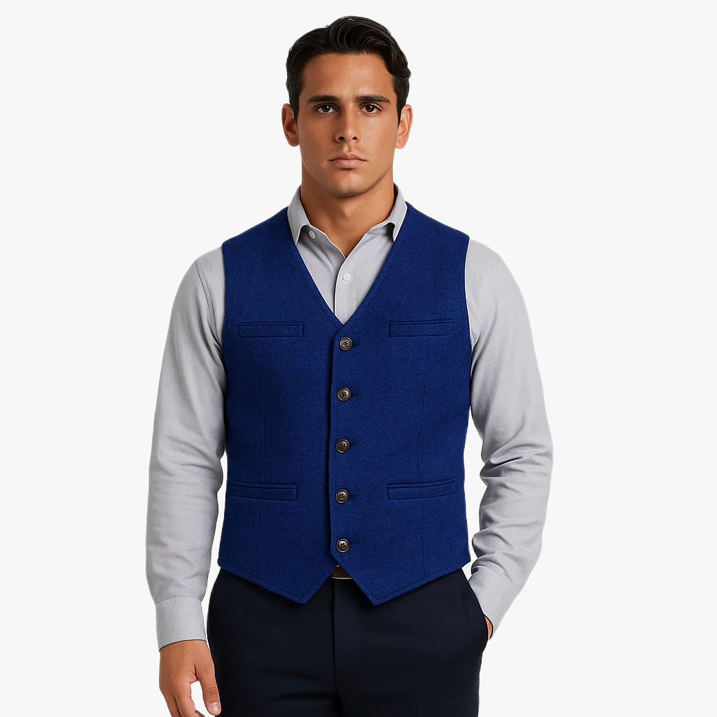 Stylish Warm Sleeveless Gilet for Men