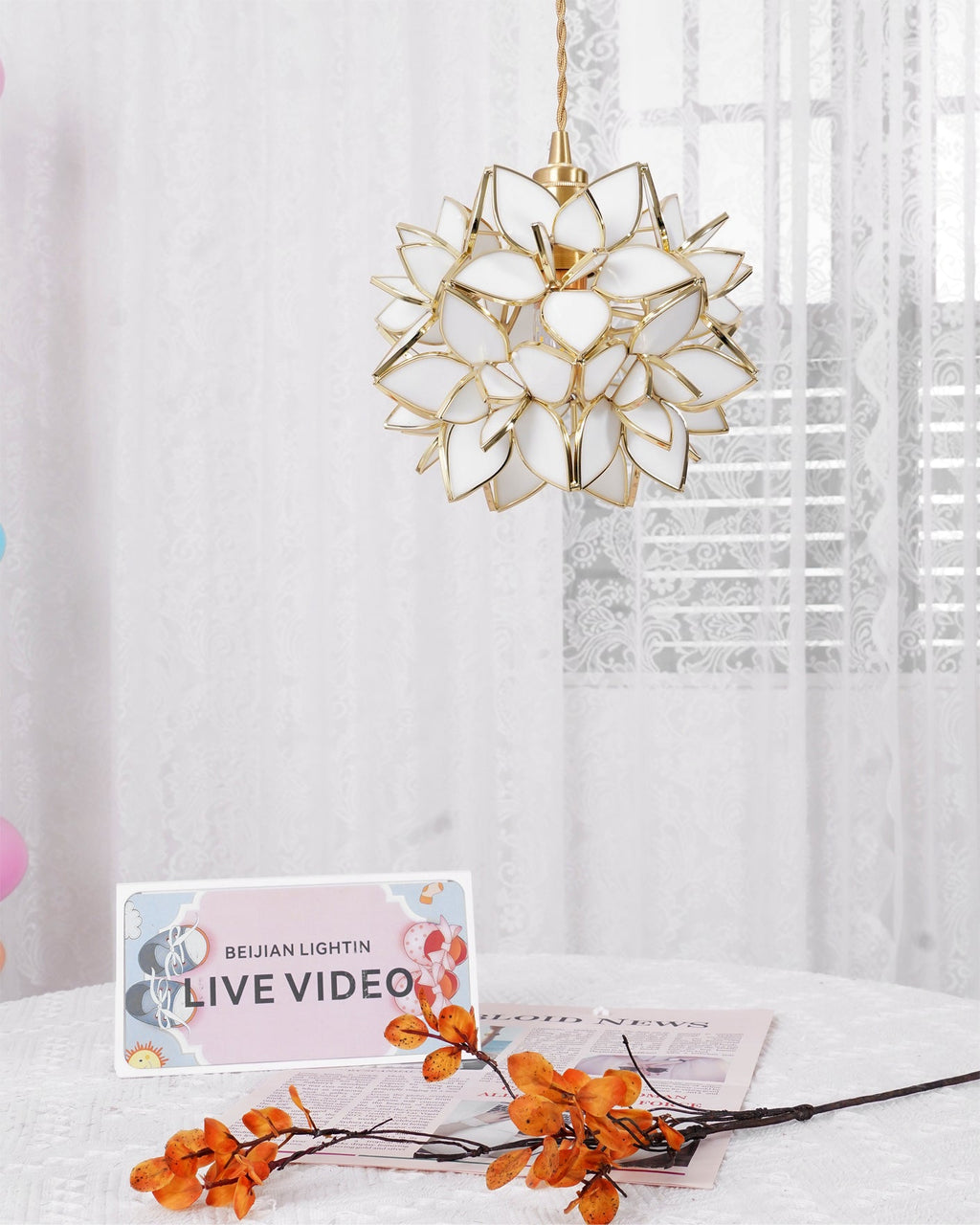 Aurelia Bloom pendel lampe