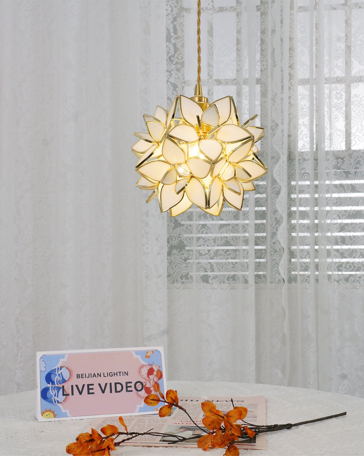 Aurelia Bloom Pendant Light