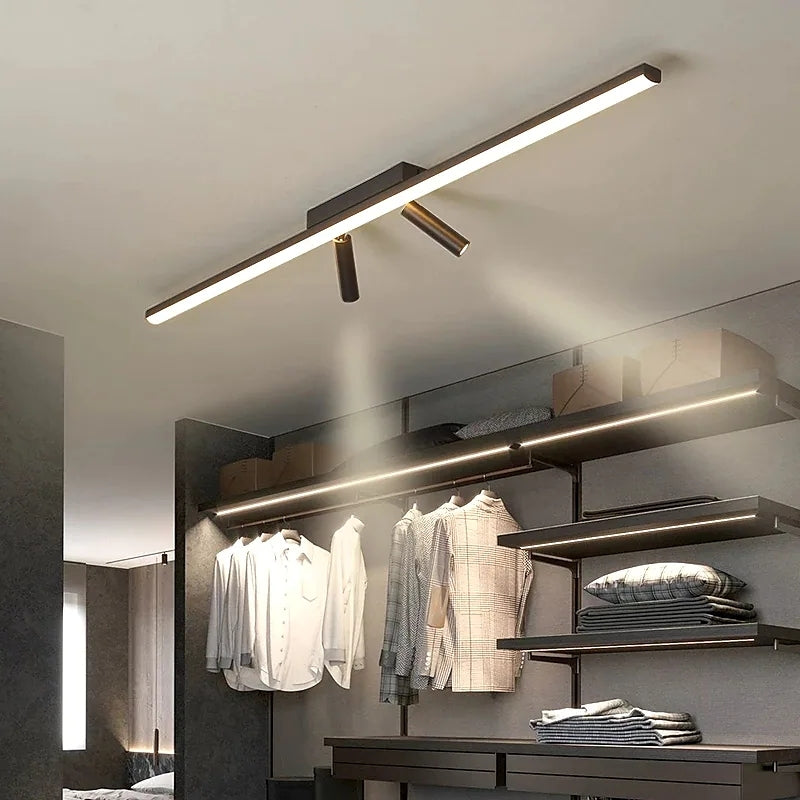 Lineares LED-Strahler-Deckenlicht für Wohnzimmer und Schlafzimmer