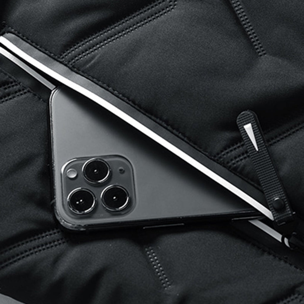 Mens Quilted Puffer Jacket | Regular Fit Winter Coat