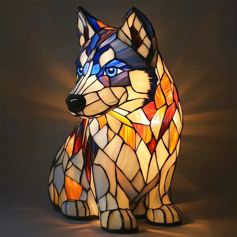 Decorative Dog LED Night Light with USB Power
