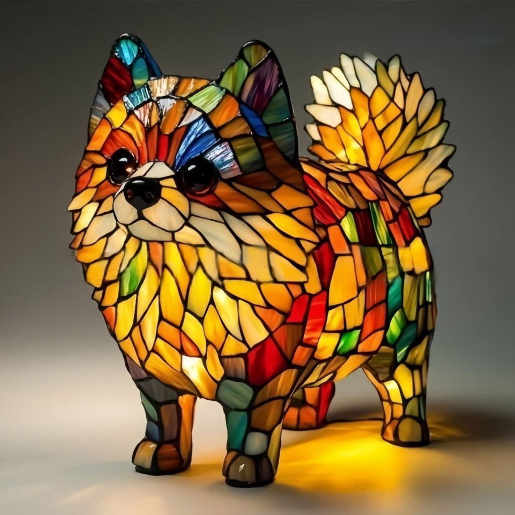 Decorative Dog LED Night Light with USB Power