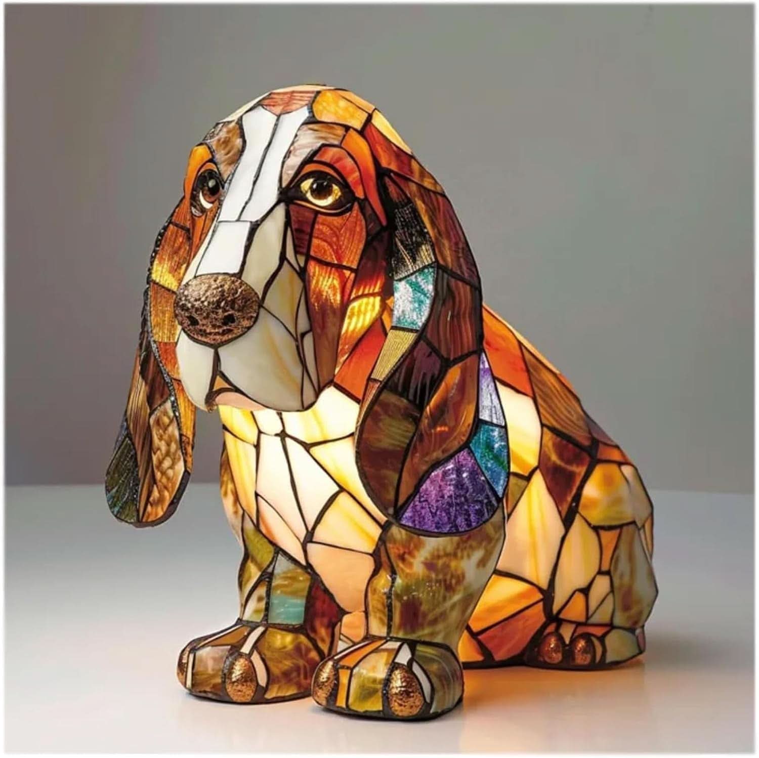 Decorative Dog LED Night Light with USB Power