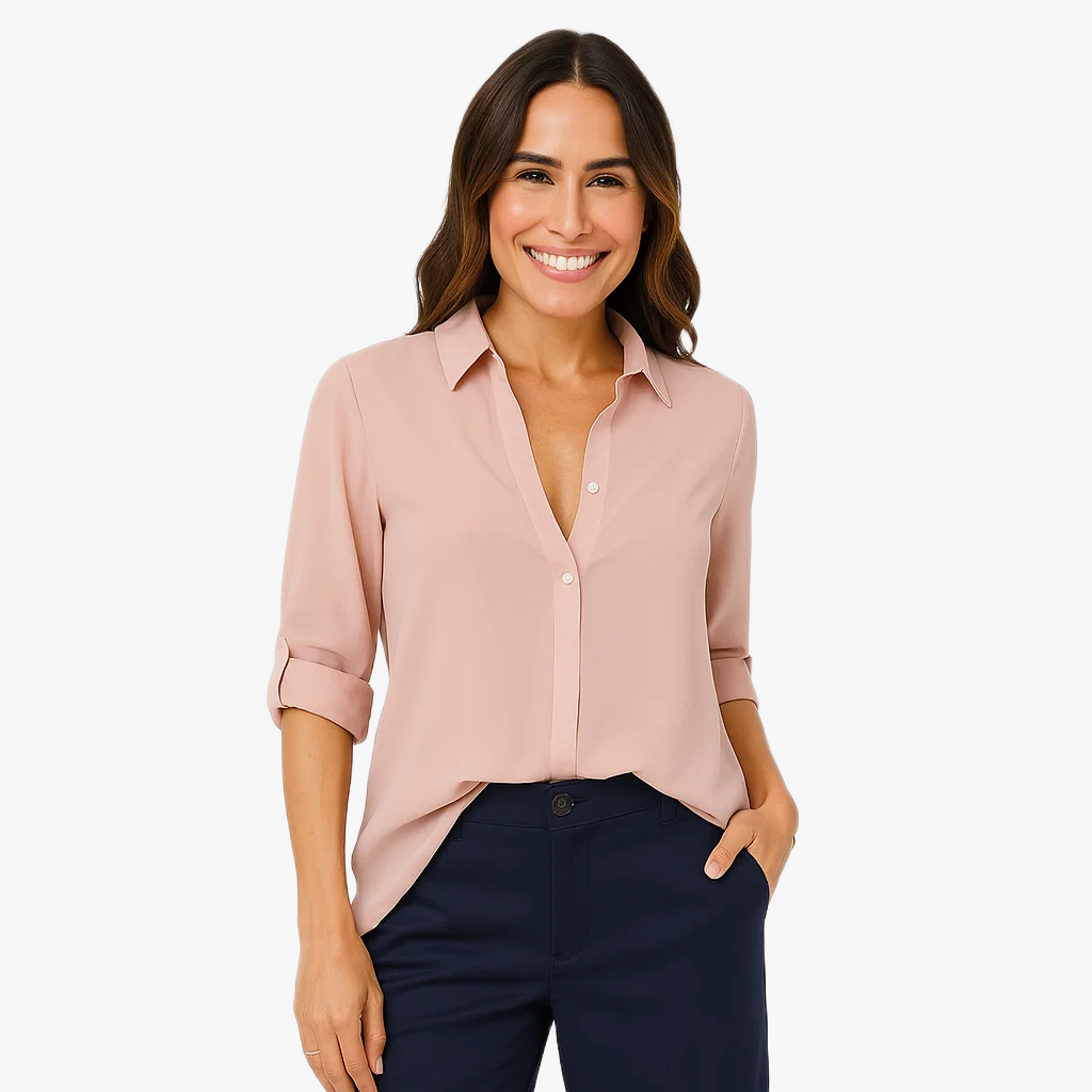 Elegant Long Sleeve Women's Blouse