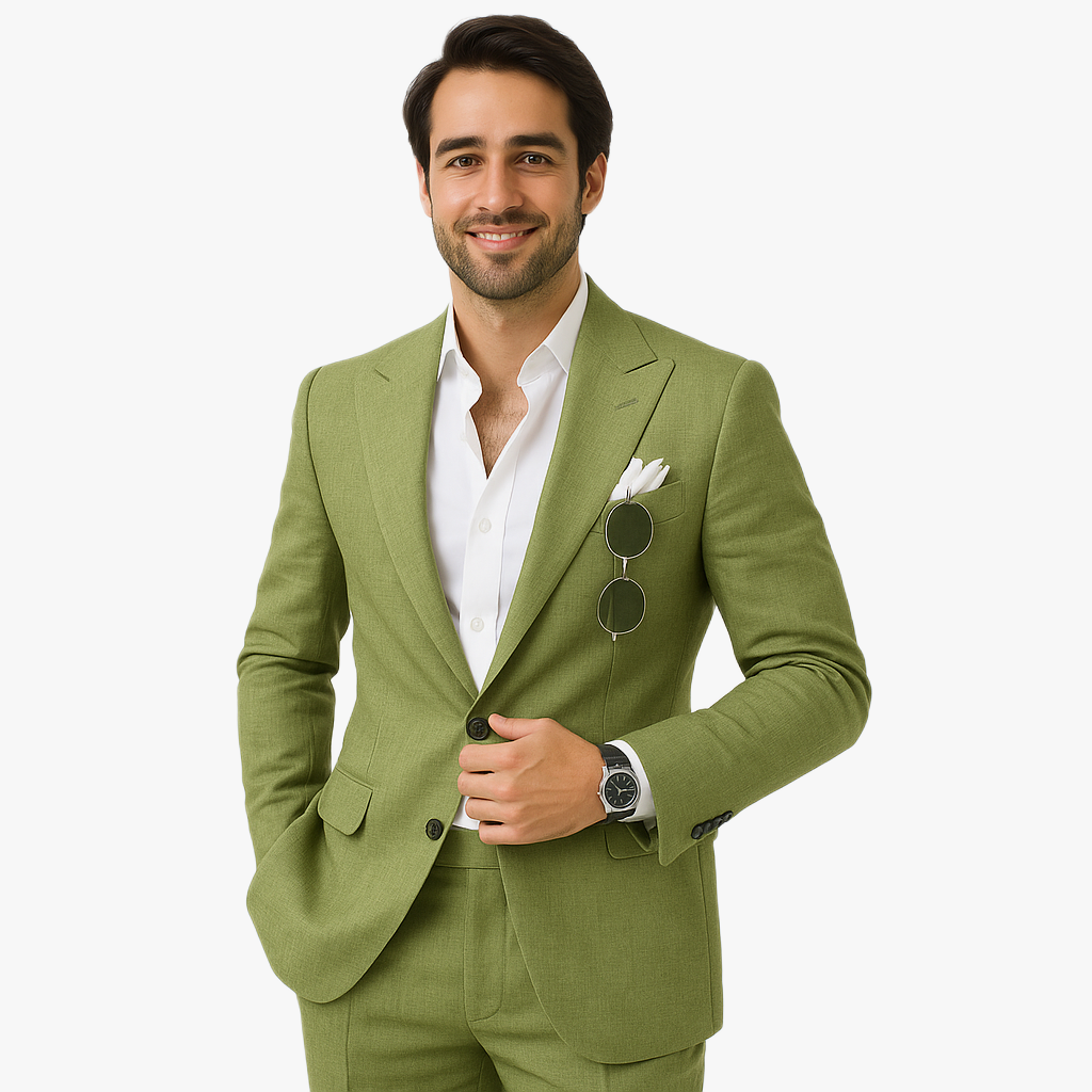 Elegant Men's Formal Suit Set for Occasions