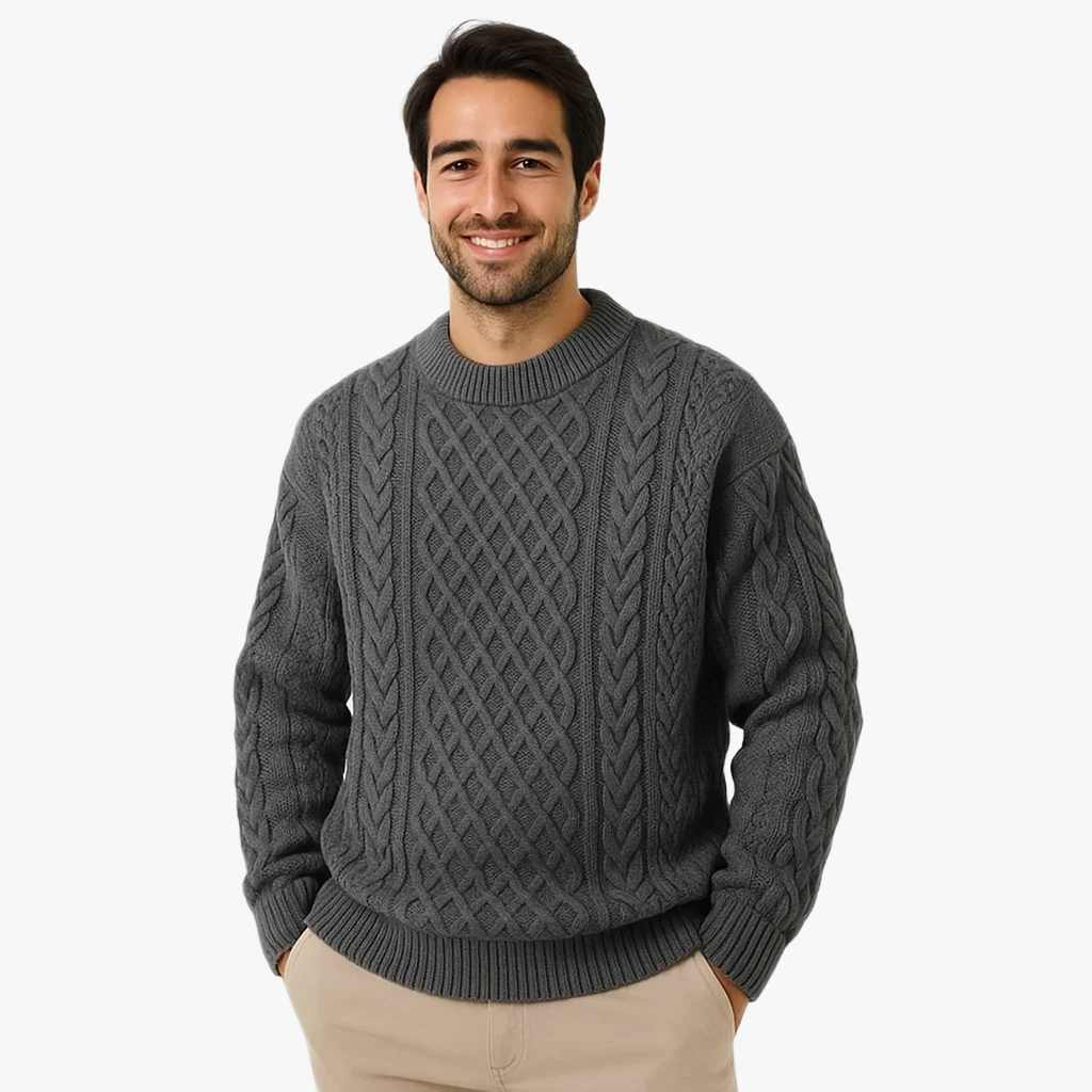 Festive Warm Christmas Sweater for Men