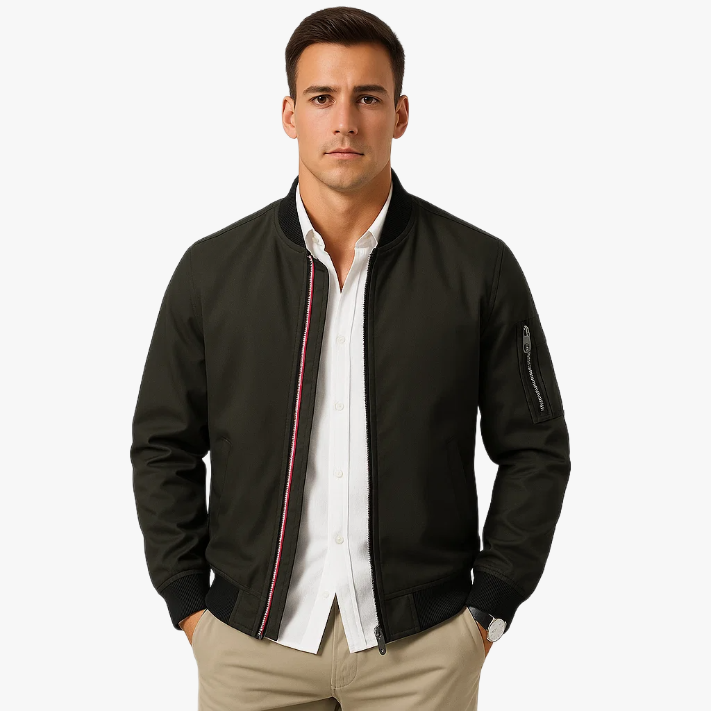 Stylish Casual Men's Bomber Jacket