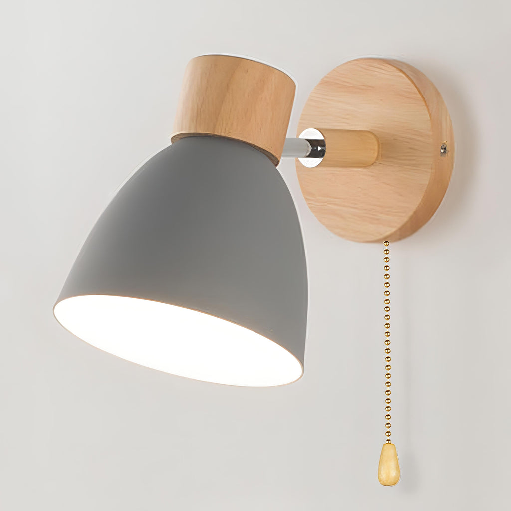 Innenwandleuchte mit Zugschalter Minimalistische Stimmungsbeleuchtung