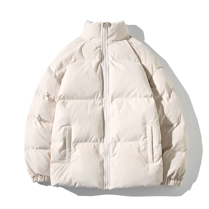 Womens Puffer Short Jacket | High Collar