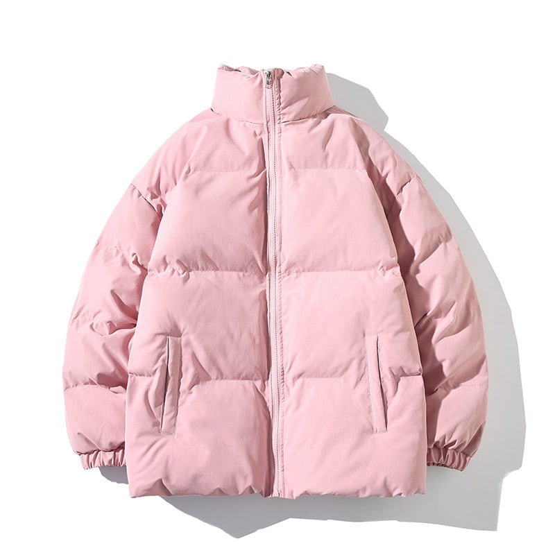 Womens Puffer Short Jacket | High Collar