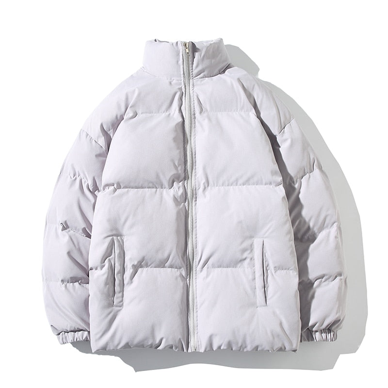 Womens Puffer Short Jacket | High Collar
