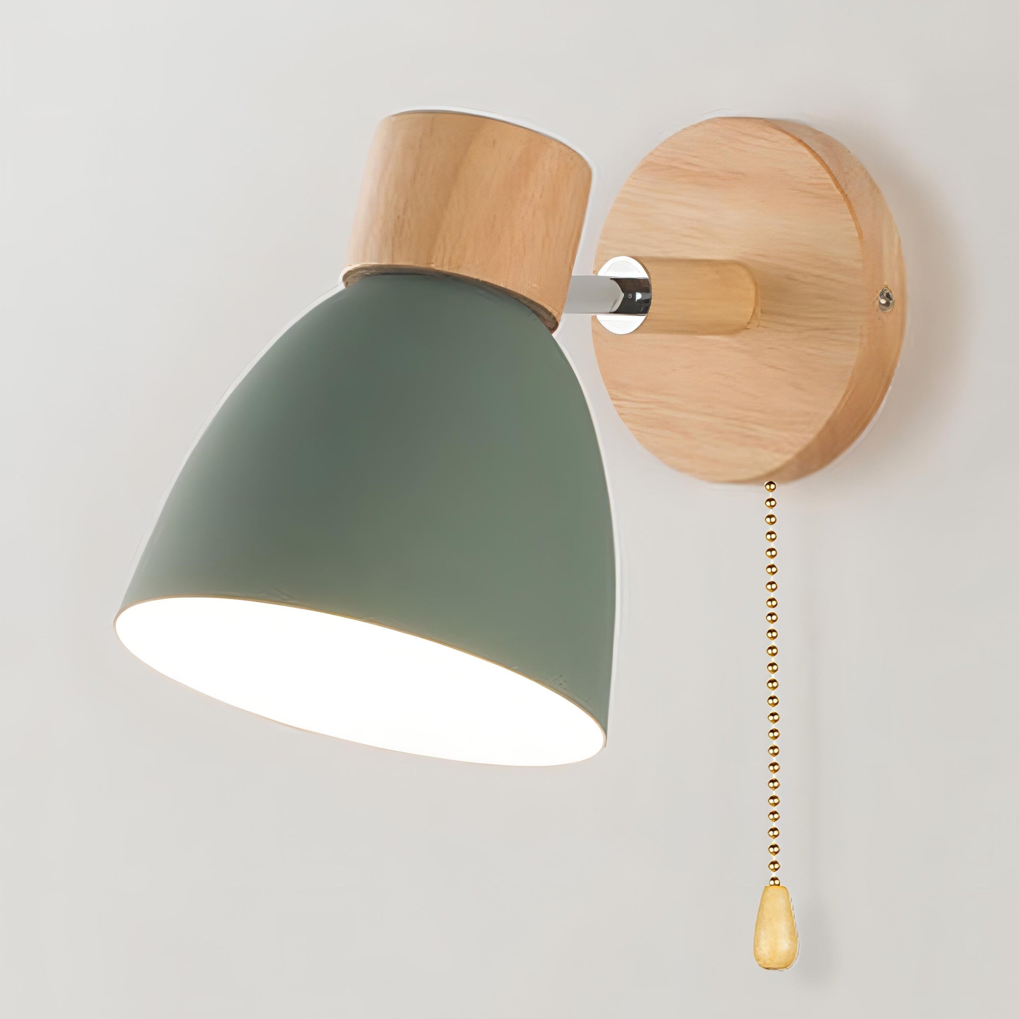 Indoor Wall Light with Pull Switch Minimalist Ambient Lighting