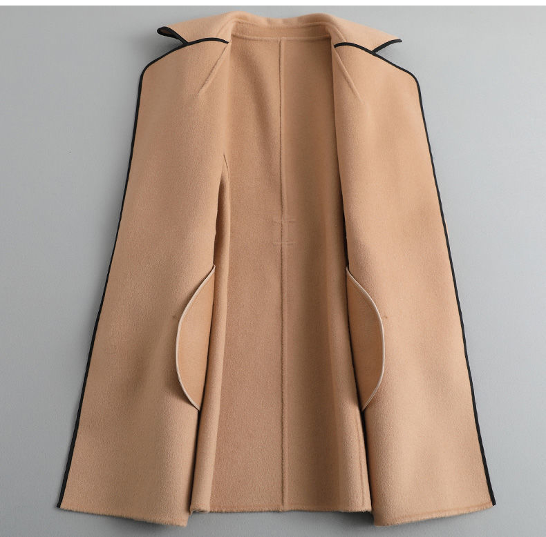 Womens Long Belted Coat | Defined Outline