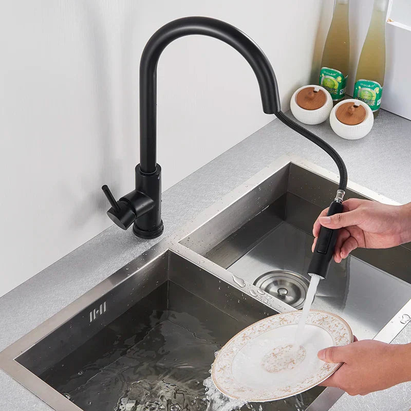 Sensor Activated Kitchen Tap with Extendable Spout