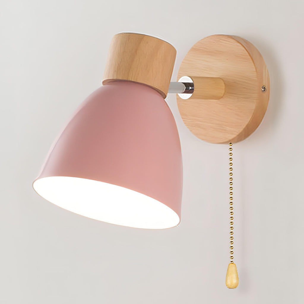 Innenwandleuchte mit Zugschalter Minimalistische Stimmungsbeleuchtung