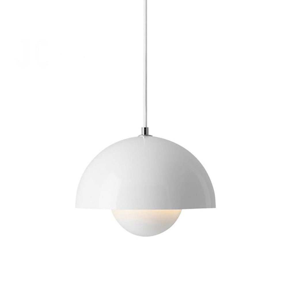 Moderne Halbrund-Hängeleuchte Bunt Skandinavisches Design