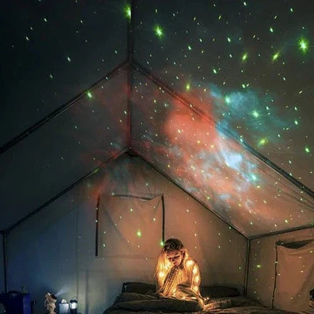 Astronaut Galaxy Light Projector with Remote and Timer