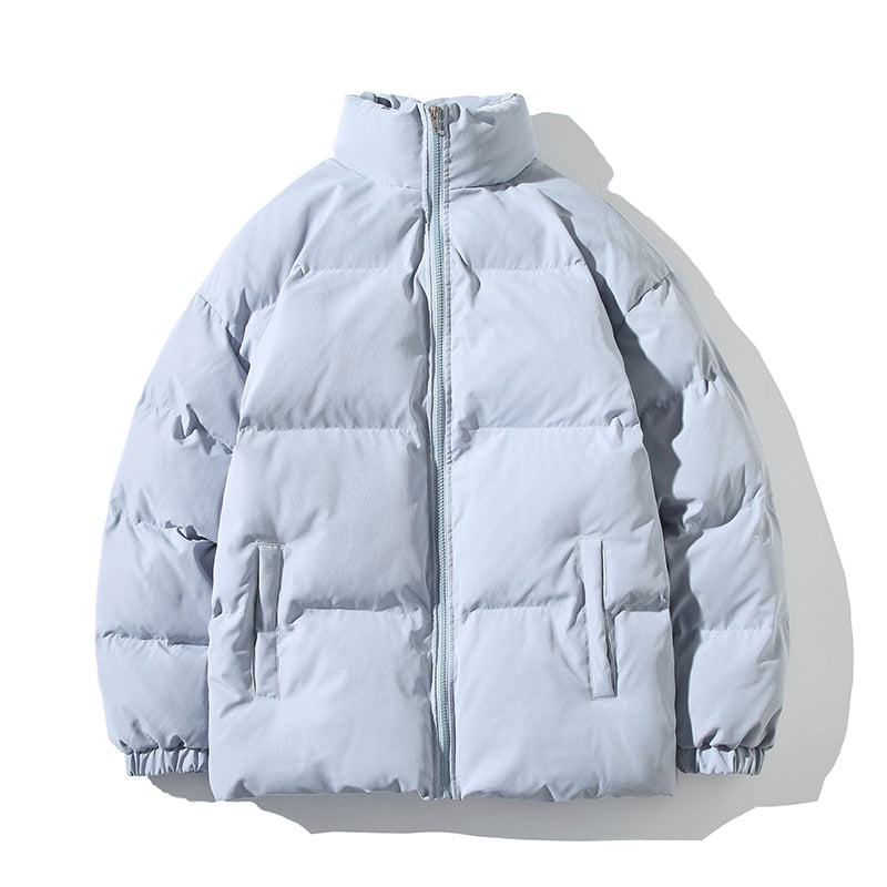Womens Puffer Short Jacket | High Collar