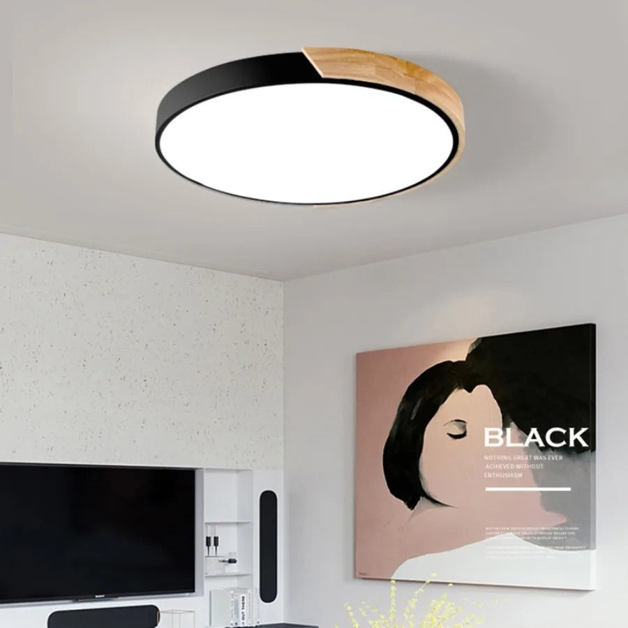 Runde Einbau-Deckenleuchte mit verstellbarer LED-Beleuchtung für Räume