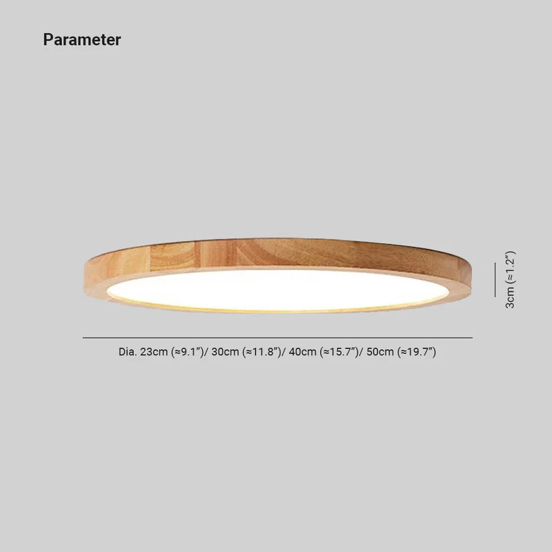 Minimalistische LED-Deckenleuchte Dreifarbige Dimmbar Raumbeleuchtung