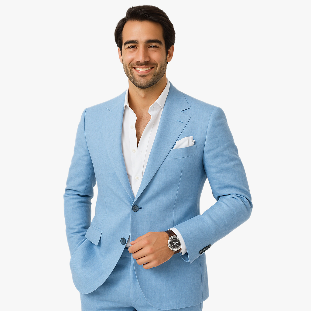 Elegant Men's Formal Suit Set for Occasions