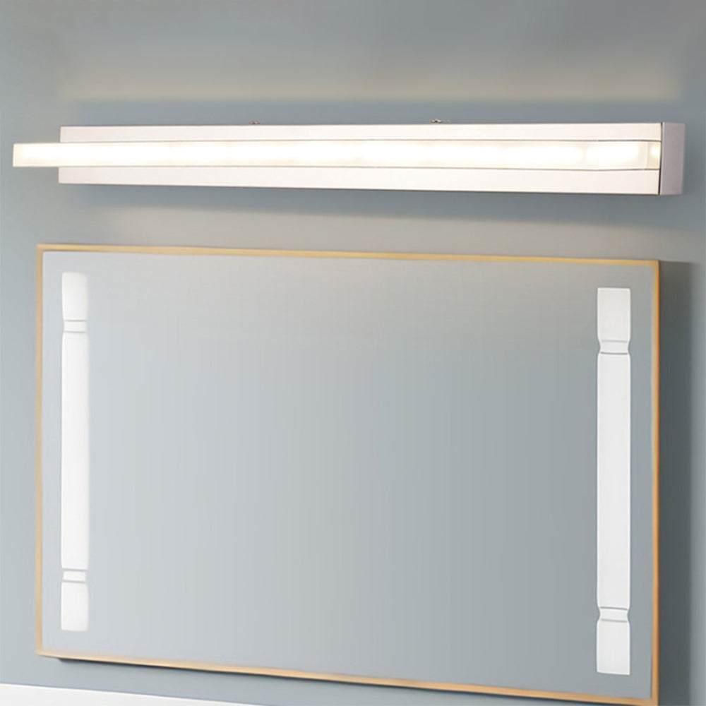 Rechteckige LED-Wandlampe Badezimmerspiegel Vorderbeleuchtung