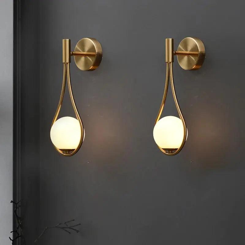Nordischer Stil Wandleuchte Minimalistische Innenraumstimmungsbeleuchtung
