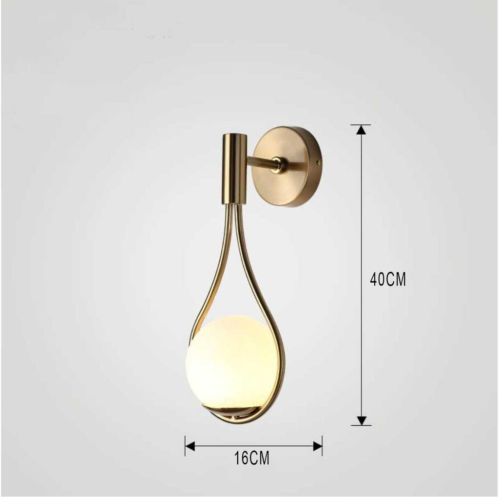 Nordischer Stil Wandleuchte Minimalistische Innenraumstimmungsbeleuchtung