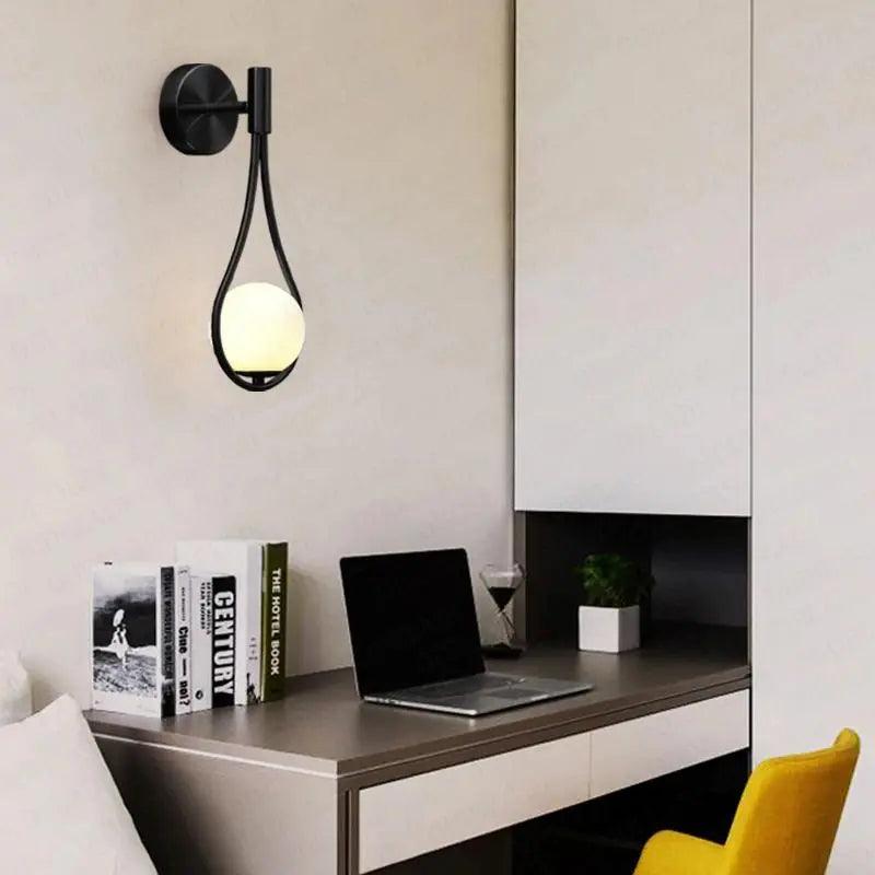 Nordischer Stil Wandleuchte Minimalistische Innenraumstimmungsbeleuchtung