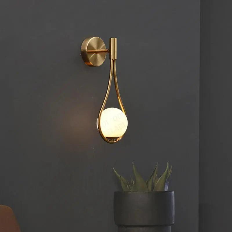 Nordischer Stil Wandleuchte Minimalistische Innenraumstimmungsbeleuchtung