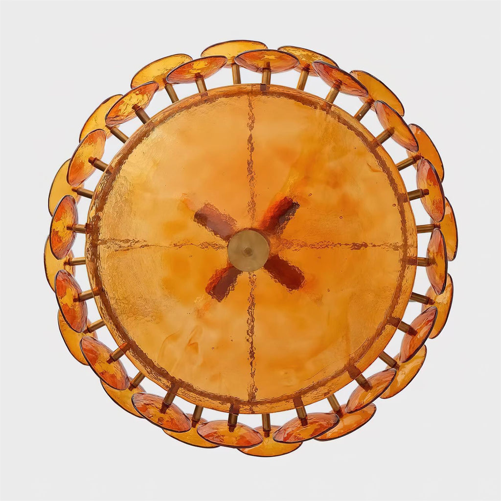 Mid-Century Inspired Ceiling Chandelier Decorative Multi-Light Fixture