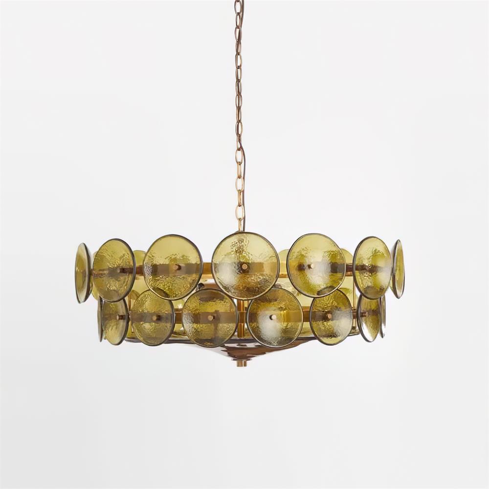 Mid-Century Inspired Ceiling Chandelier Decorative Multi-Light Fixture