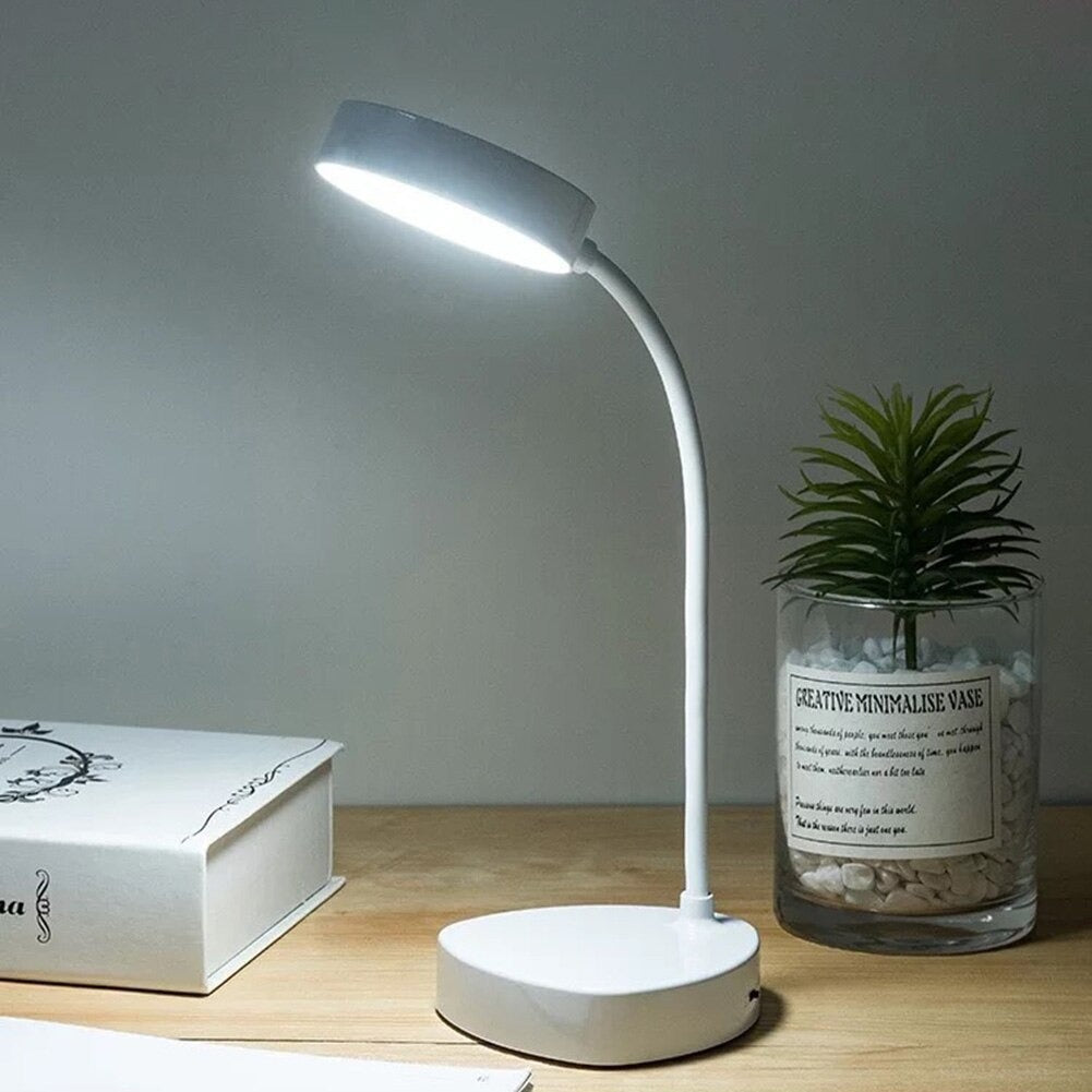 Dimmable LED Desk Lamp with Touch Control & USB Port