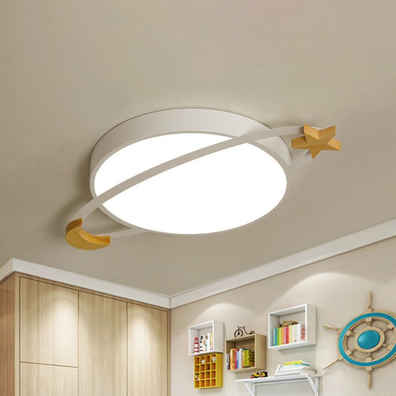 Moderne runde LED-Deckenleuchte Zeitgenössisches Innenlicht