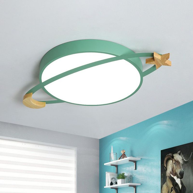 Moderne runde LED-Deckenleuchte Zeitgenössisches Innenlicht