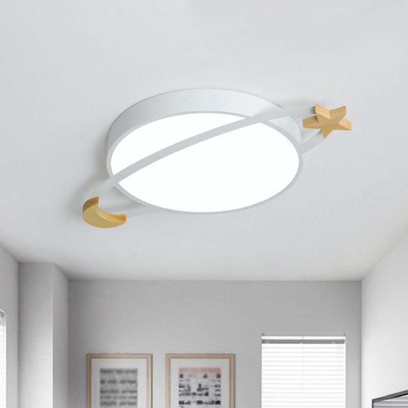 Moderne runde LED-Deckenleuchte Zeitgenössisches Innenlicht
