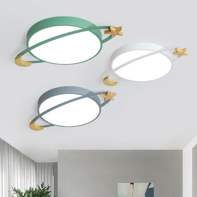 Moderne runde LED-Deckenleuchte Zeitgenössisches Innenlicht