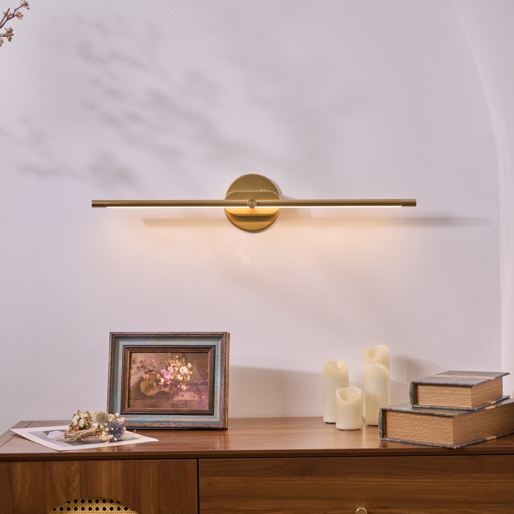 Wiederaufladbare magnetische LED-Wandleuchte kabellos verstellbar für Innenbeleuchtung