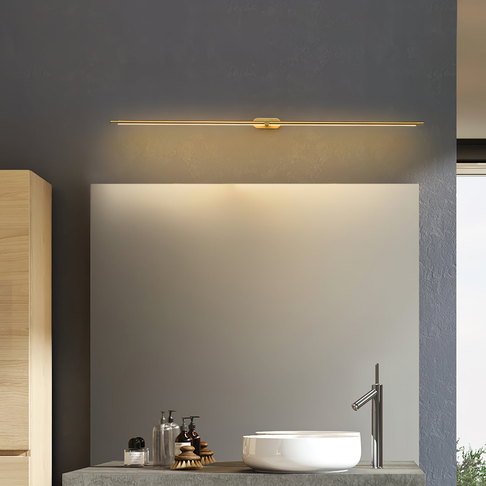 Wiederaufladbare magnetische LED-Wandleuchte kabellos verstellbar für Innenbeleuchtung