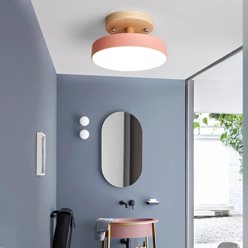 Scandinavian LED Ceiling Light Modern Flush Mount Light