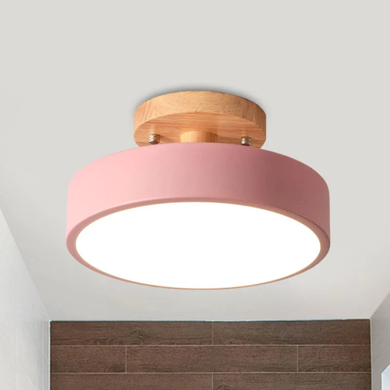 Scandinavian LED Ceiling Light Modern Flush Mount Light