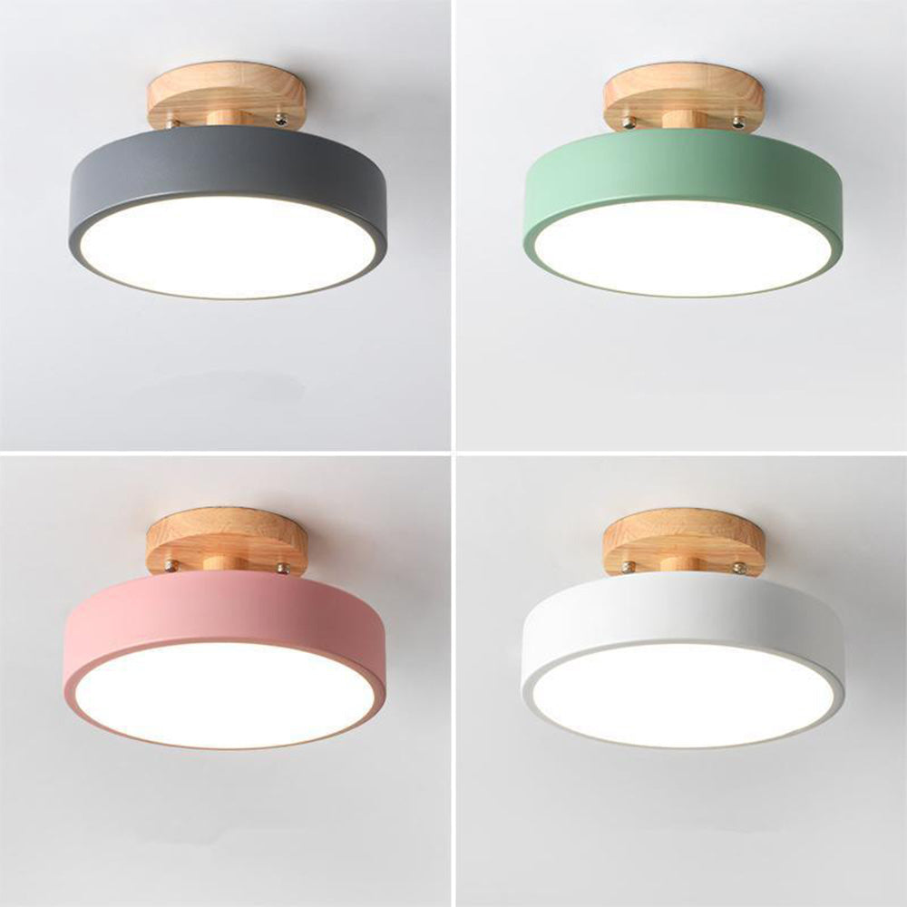 Scandinavian LED Ceiling Light Modern Flush Mount Light