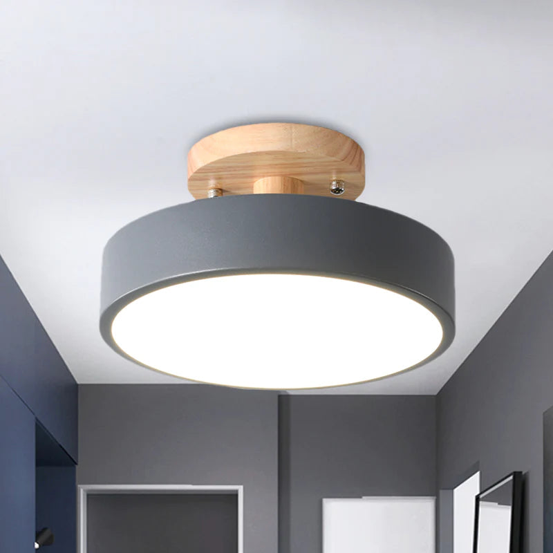 Scandinavian LED Ceiling Light Modern Flush Mount Light