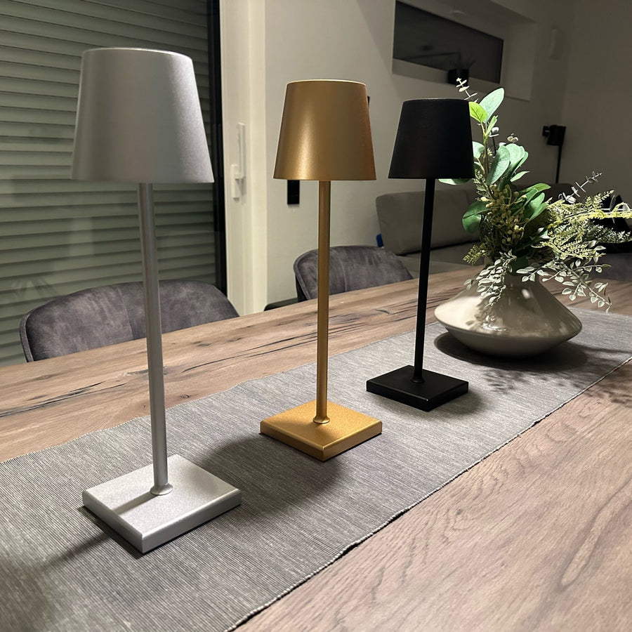 Rechargeable LED Table Lamp Cordless Dimmable Nordic Style