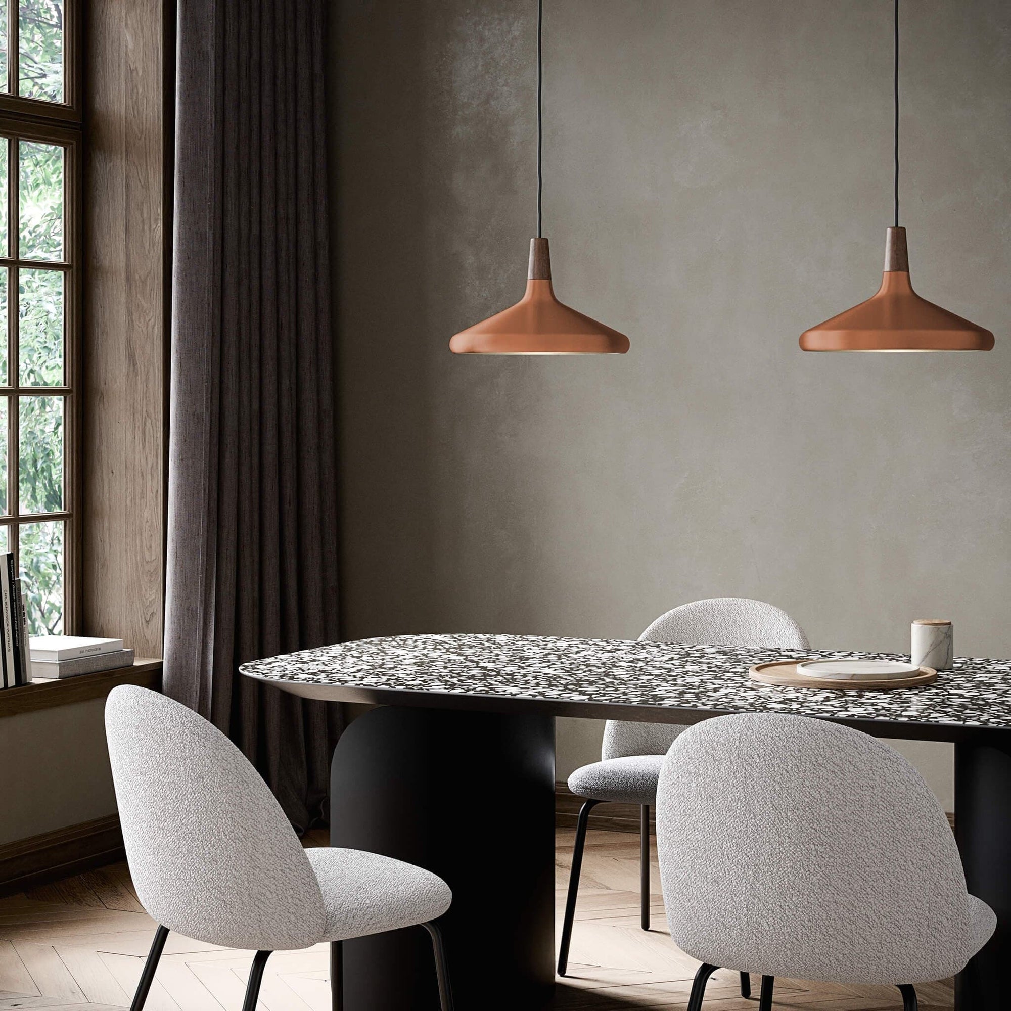 Contemporary Pendant Light Multi-Size Ceiling Fixture