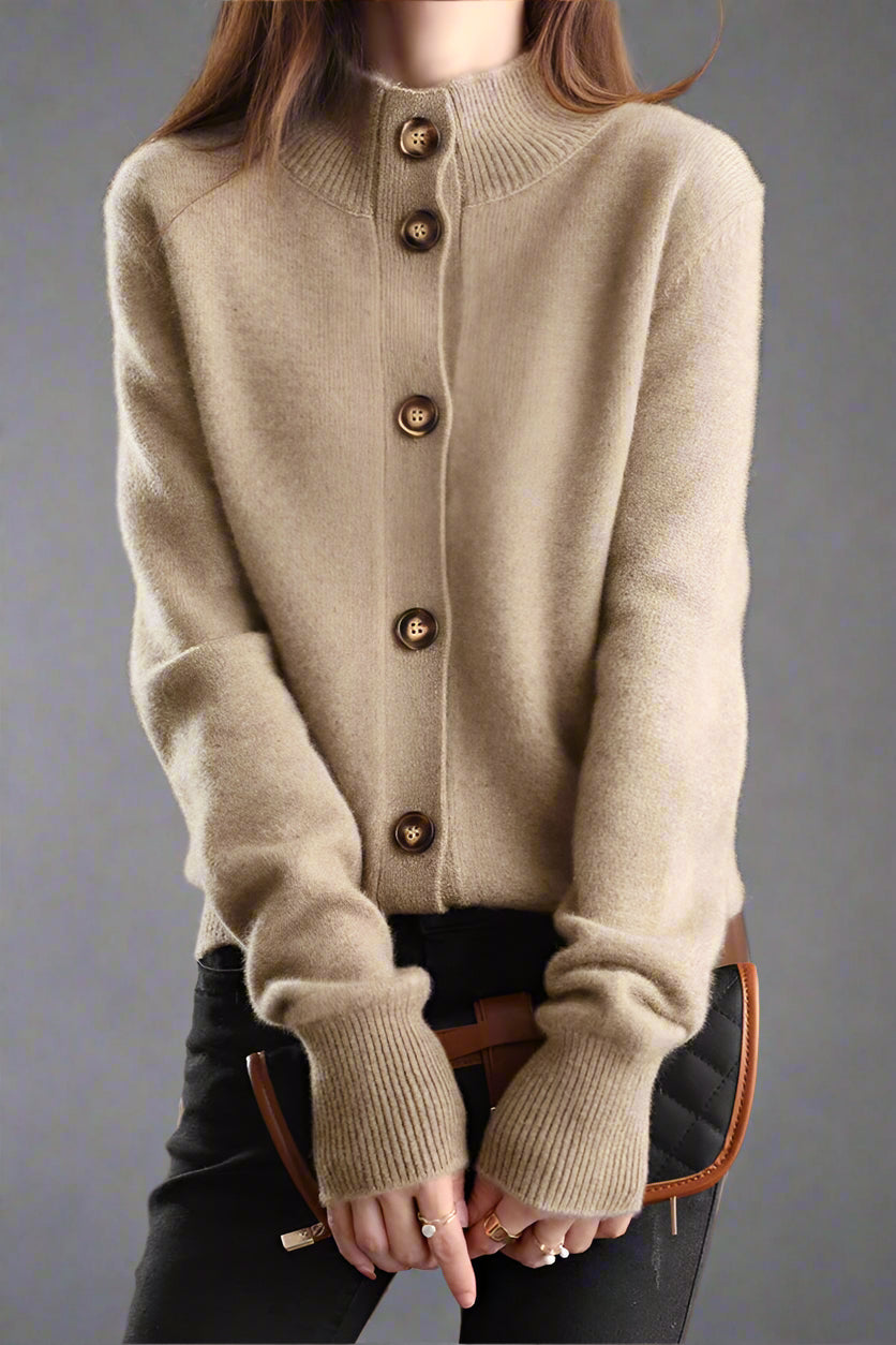 Womens Button Front Knit Cardigan | Everyday Layering